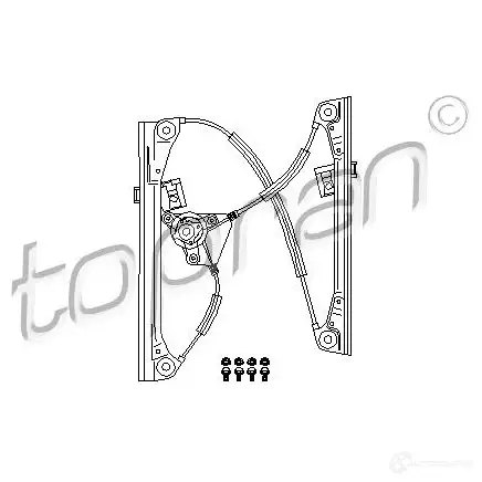 Стеклоподъемник TOPRAN 2436796 111264 LG4 26CP