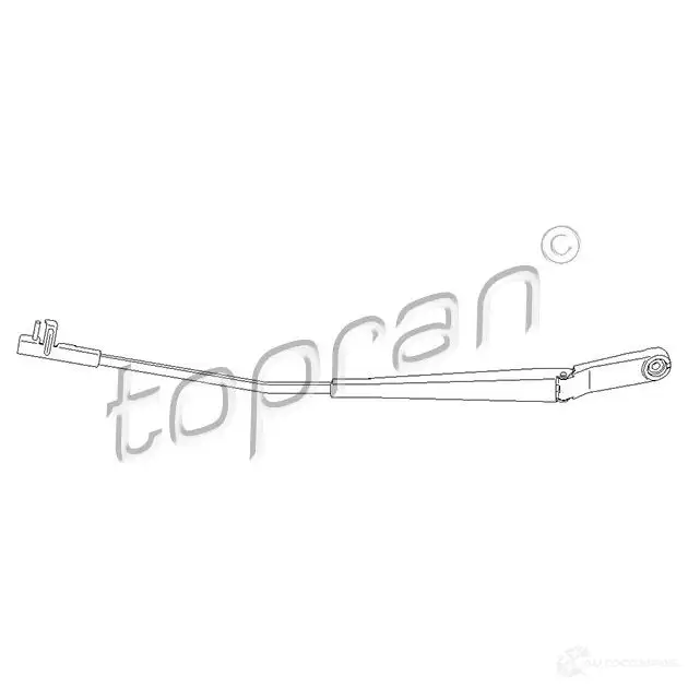 Рычаг стеклоочистителя TOPRAN 113485 IQ22 2AH 2437992 изображение 0