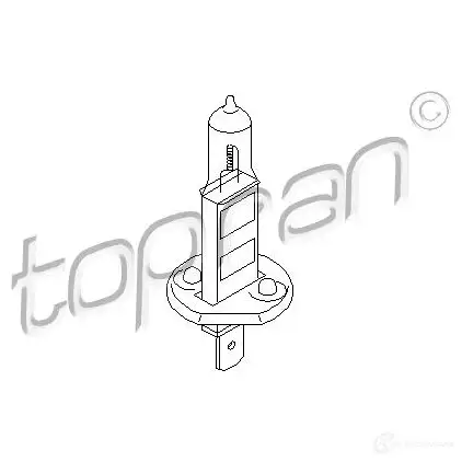 Лампа фары дальнего света TOPRAN 2435441 ZE5 NLE 109 100 VMDZCO изображение 0