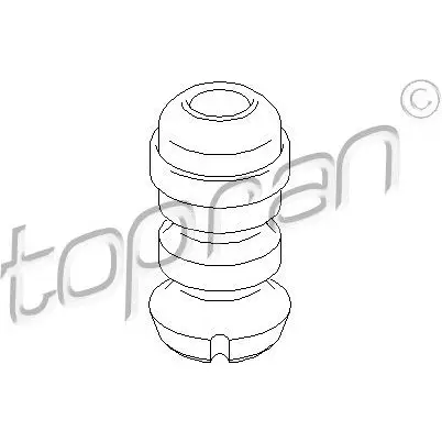 Отбойник амортизатора TOPRAN 722701 S LIXW 2449593