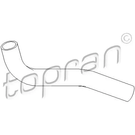 Топливный шланг TOPRAN 207554 VFV2 UC 2441210 изображение 0