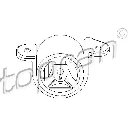 Подушка двигателя TOPRAN X SFSN 2439830 201397 изображение 0