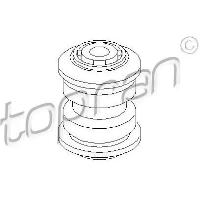 Сайлентблок TOPRAN QZS EMA 2437897 113376 изображение 0