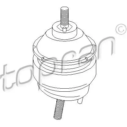 Подушка двигателя TOPRAN 2442725 302785 VZ NA3F2