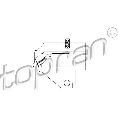 Подушка двигателя TOPRAN SQJFNI R 101550 2433481 изображение 0