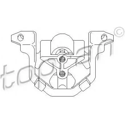 Подушка двигателя TOPRAN BL M2A 301528 1423576002 изображение 0