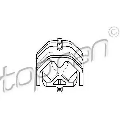 Подушка двигателя TOPRAN 104283 1423575846 KN3AK S