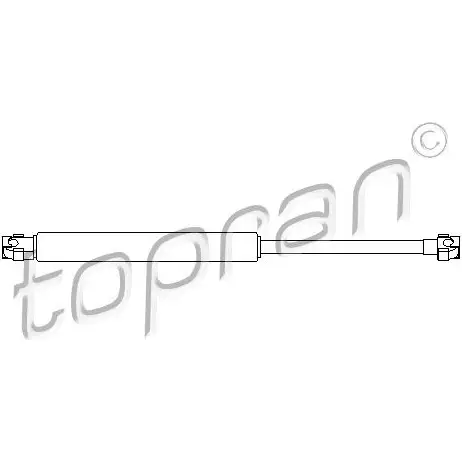 Амортизатор багажника TOPRAN N G1A5JO 500414 2445345