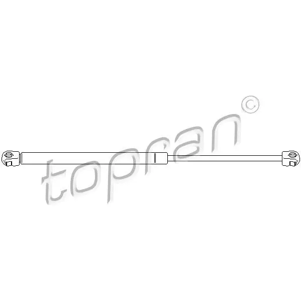 Амортизатор багажника TOPRAN 2444067 KJ3 DF 401490 изображение 0