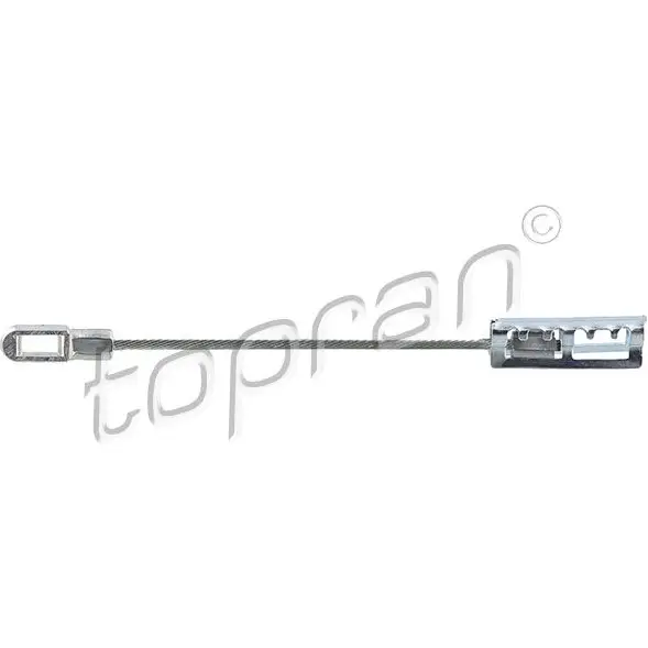 Трос ручника, стояночного тормоза TOPRAN NY IEC3M 205502 2440208 изображение 0
