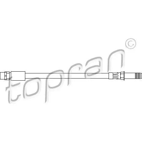 Трос ручника, стояночного тормоза TOPRAN AD4 D8I 408988 2444963