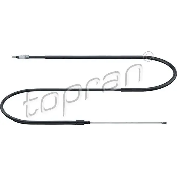 Трос ручника, стояночного тормоза TOPRAN 2449994 W CZ3GT 723558