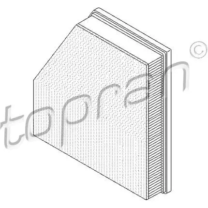 Воздушный фильтр TOPRAN 501309 2445974 3K NRQ