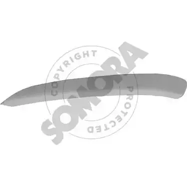 Молдинг бампера, накладка SOMORA 211836A ZPZU HN 1218828153 HDUZG