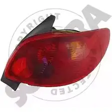 Задний фонарь SOMORA CBP93CE 221471 1218829513 O4 DOJ7H изображение 0