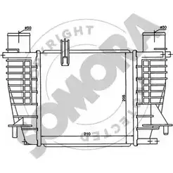 Интеркулер SOMORA 1218830069 QNN9W 241145 R 9BGR47