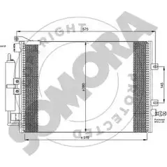 Радиатор кондиционера SOMORA 8 LK57T0 TECHC9G 241160A 1218830081 изображение 0