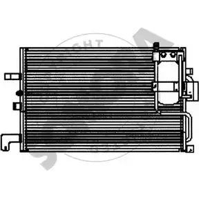 Радиатор кондиционера SOMORA 2X2MRNX 271260 B47EV N 1218831135 изображение 0