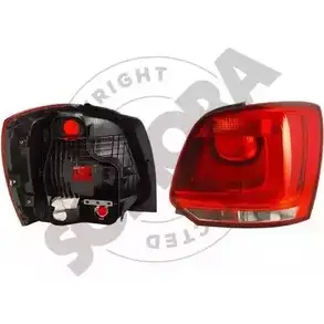 Задний фонарь SOMORA 355671 1218834829 LCHL4 TLG FZ9