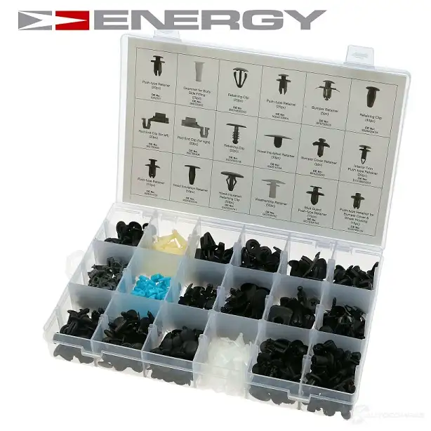 Набор зажимов кузова ENERGY ne00758 1438866051 R52EDL K - Изображение 1
