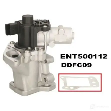 Клапан ЕГР ENGITECH 1437414809 ent500112 Q8V S39U изображение 0