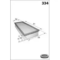 Воздушный фильтр MECAFILTER ELP9482 1220194879 TNMRX A3C3XM 6