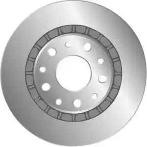 Тормозной диск MGA D1001 DULH3 1221720151 LBWV R изображение 0
