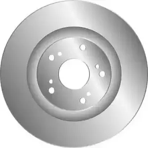 Тормозной диск MGA GTDPRF2 0E2 MQ D1773 1221724231 изображение 0