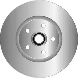 Тормозной диск MGA 3CBCDMM 1221724427 91 Z235 D1811R изображение 0