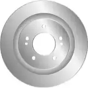 Тормозной диск MGA W8OHVJ 1221725409 L5B 22 D2004 изображение 0
