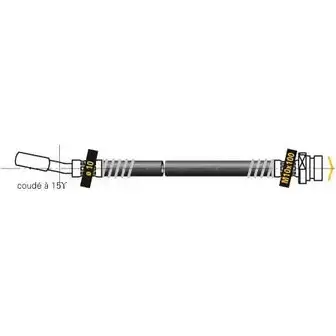 Тормозной шланг MGA EQW1 U SLY7NH F5251 1221736137