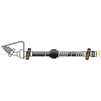 Тормозной шланг MGA 1221736295 SCPSP7 T5G9 DV F5294 изображение 0