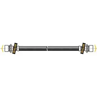 Тормозной шланг MGA MJTQ8X 1221736557 B2RU KSU F5353