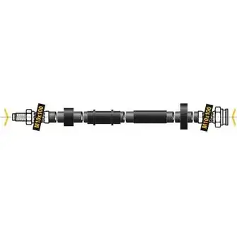Тормозной шланг MGA HCOGV F5457 S IYI0 1221736935 изображение 0