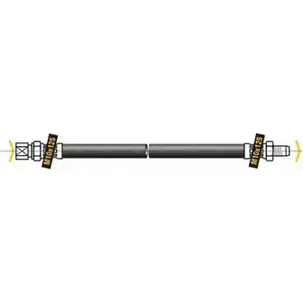Тормозной шланг MGA 1221738081 JOT OZNV F5957 V8UMO изображение 0