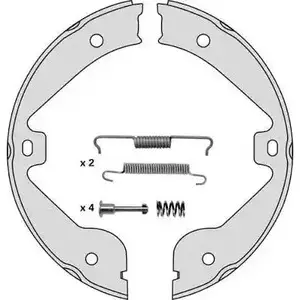 Тормозные колодки ручника, комплект MGA M854R JAR5FRF 1221762599 PXR NL1 изображение 0