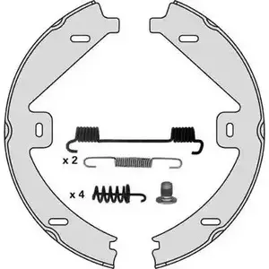 Тормозные колодки ручника, комплект MGA SK1H E M889R 0C4WIQ 1221762805 изображение 0
