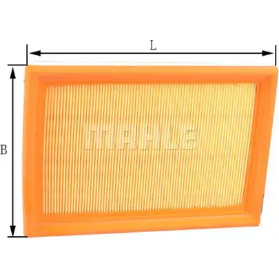 Воздушный фильтр MAHLE ORIGINAL 1223798871 JH91G LX 3315 PN TTD9V изображение 0