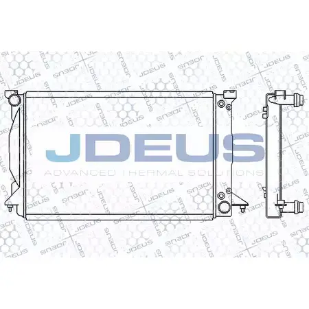 Радиатор охлаждения двигателя JDEUS Z5PXCT 001M13 TXJ5 UG 1223991000
