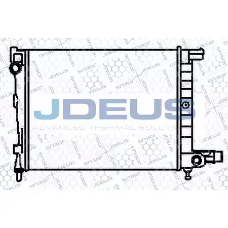 Радиатор охлаждения двигателя JDEUS 007V14 AVNEO YD 1223991770 YOIOHIX