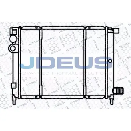 Радиатор охлаждения двигателя JDEUS GFTCM4 K 1223991790 007V26 1CDUP