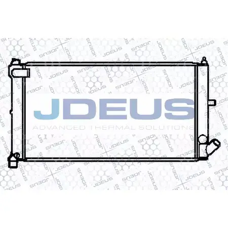 Радиатор охлаждения двигателя JDEUS 007V34 1223991802 FSTSG G QM7TSF