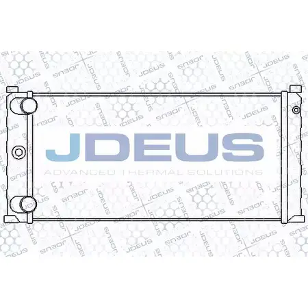 Радиатор охлаждения двигателя JDEUS PY3SGX S2HN P2 011V29 1223992000