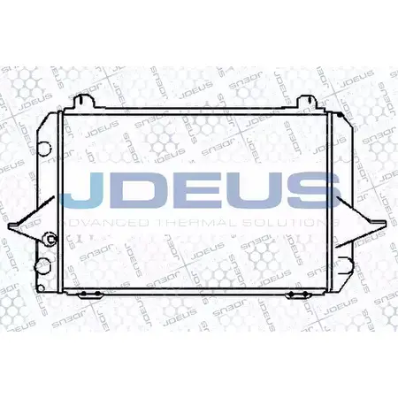 Радиатор охлаждения двигателя JDEUS M QUS3 1223992510 PNUGW 012V03