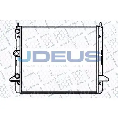 Радиатор охлаждения двигателя JDEUS BVE6 90 012V08 1223992520 U35K8M