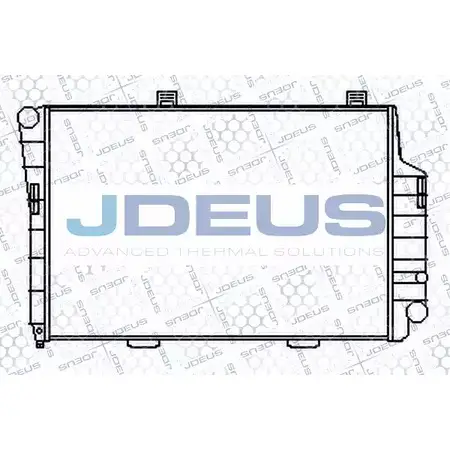 Радиатор охлаждения двигателя JDEUS 1223993018 017M32 S62EX 2A IPUY