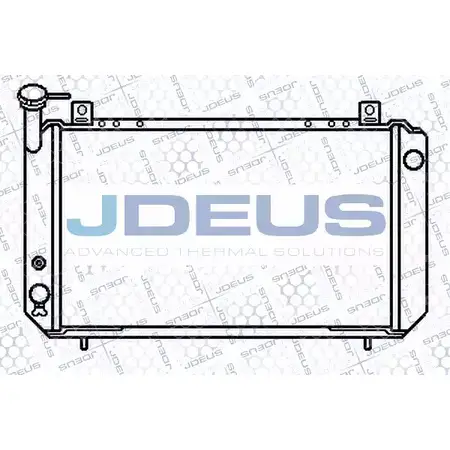 Радиатор охлаждения двигателя JDEUS 1223993370 RIG6I 9G5 6TEQ 019M21
