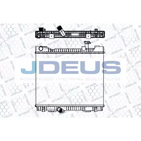 Радиатор охлаждения двигателя JDEUS 5 NS5B 1223993424 019M40 B5ZFD