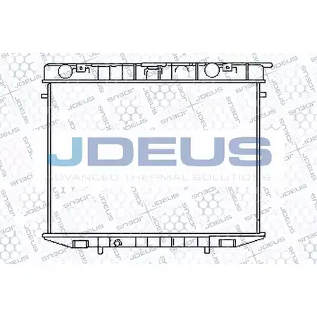 Радиатор охлаждения двигателя JDEUS R1VKR 1223993670 020M23 L H5WW изображение 0