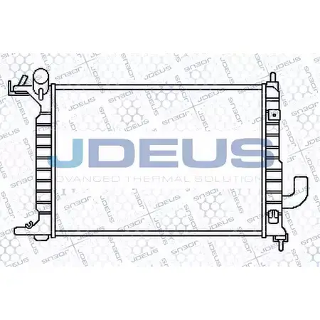 Радиатор охлаждения двигателя JDEUS 1223993696 Q0SDR TJ 020M32 4PEEC
